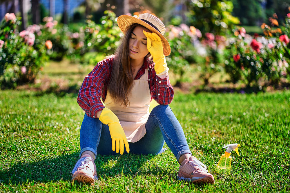 Stress garten